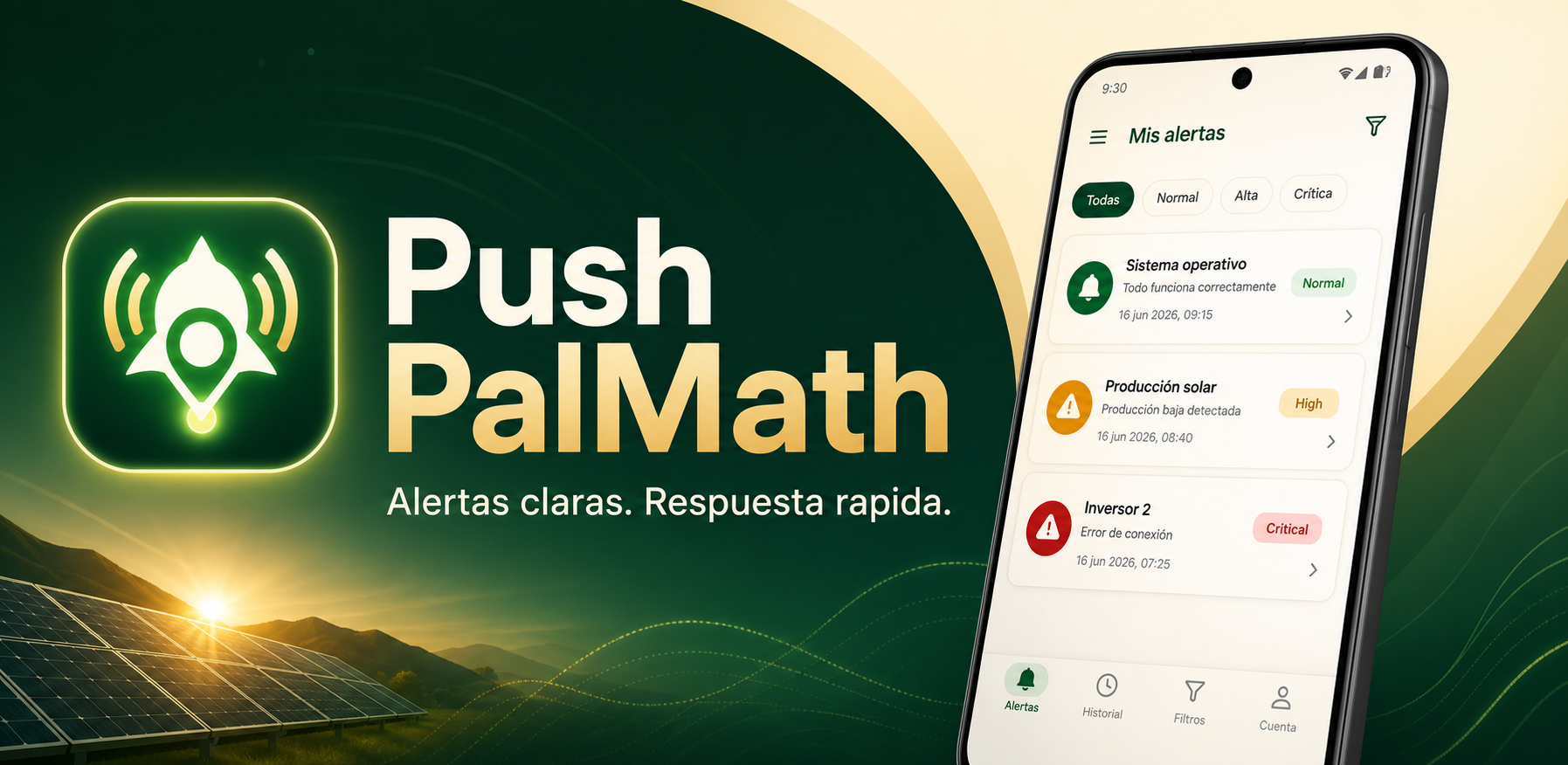 Centro de monitorizaci&oacute;n con paneles de control y alertas m&oacute;viles